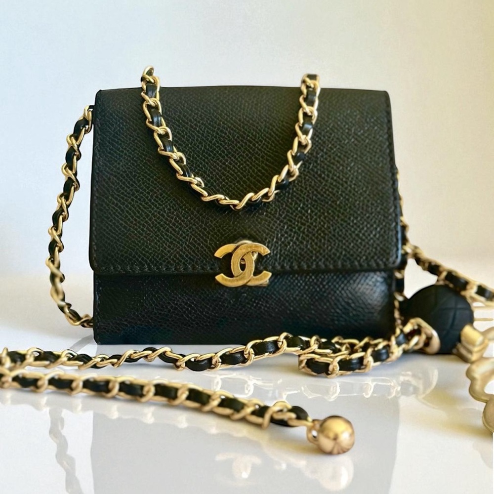 Chanel Mini Leather Wallet
